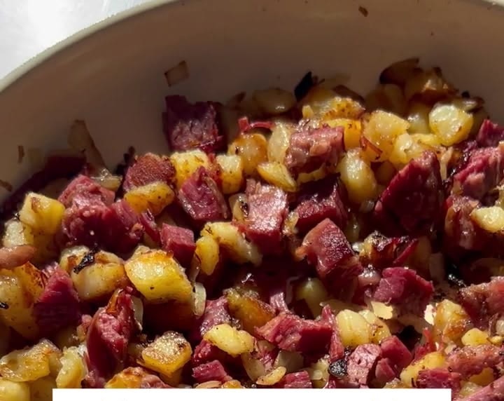 Corned Beef Recipe top view